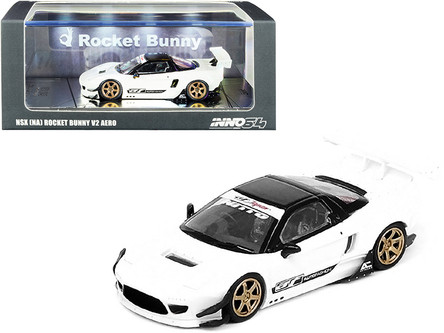 Inno本田NSX ROCKET BUNNY V2 AERO Honda NSX (NA) Rocket Bunny V2 Aero RHD (Right Hand Drive) White