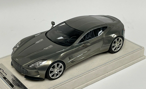 1/18 Tecnomodel Aston Martin One-77 One77 (Grey) Resin Car