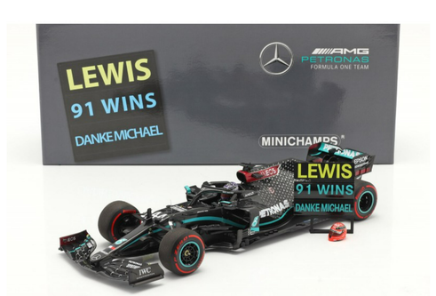 ミニチャンプス 1/18 メルセデスAMG W12ハミルトン w/100勝ボード ミニチャンプス 1/18 メルセデスAMG W12ハミルトン w/100勝ボード