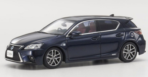 1/43 Kyosho Lexus CT200H F Sport (Blue) Car Model - LIVECARMODEL.com
