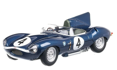 1/18 Jaguar D-Type #4 Winner 24h LeMans 1956 Sanderson, Flockhart Car Model