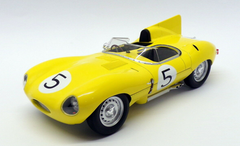 1/18 Jaguar D-Type #5 4th 24h LeMans 1956 Swaters, Rousselle Car Model