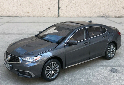 1/18 Dealer Edition 2018 Acura TLX (Grey) Diecast Car Model