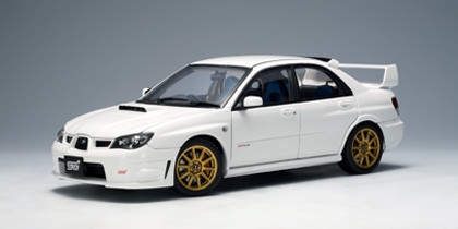 1/18 AUTOart 2006 Subaru Impreza WRX Sti (White) Diecast Car