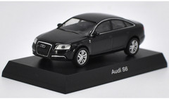 1/64 Kyosho Audi S6 (Black) Diecast Car Model