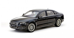 1/18 Kyosho 2010 Audi A8 W12 (Havana Black) Diecast Car Model