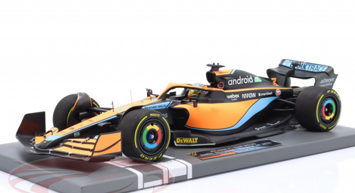 1/18 Minichamps 2022 Formula 1 Daniel Ricciardo McLaren MCL36 #3 ...