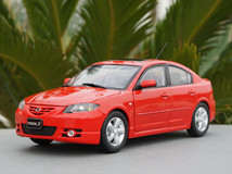 RARE 1/18 Dealer Edition 2003-2009 BK Series Mazda 3 / Axela (Red) Diecast Car Model