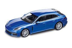 1/43 Dealer Edition Porsche Panamera 4S Diesel (Metallic Blue) Car Model