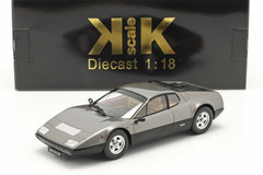 1/18 KK-Scale 1973 Ferrari 365 GT4 BB (Gun Metal Grey) Car Model