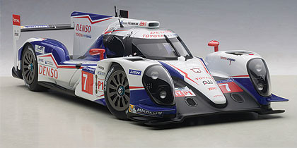 Spark 1/43 TOYOTA HYBRID TS040 ♯7 Spark Toyota TS040 Hybrid #1 Toyota Racing LMP1 Le Mans 2015