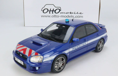 1/18 OTTO 2006 Subaru Impreza STI WRX Gendarmerie Resin Car Model