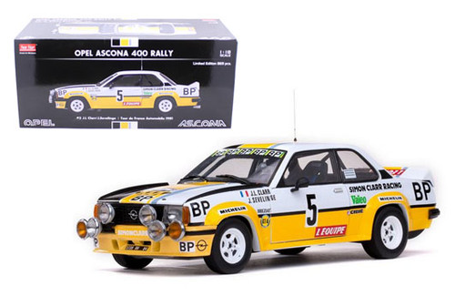 1/18 Sunstart 1982 OPEL ASCONA 400 #5 J.L CLARR, J. SEVELINGE