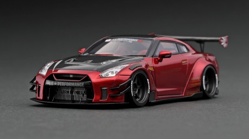 ラ*ラ様 1/43 LBWK LB-WORKS GT-R R35 type 2 1/43 Ignition Model LB-WORKS Nissan GT-R R35 type 2 Red