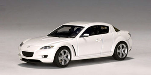 1/43 AUTOart Mazda RX-8 RX8 (White) Diecast Car Model