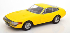 1/18 KK-Scale 1969 Ferrari 365 GTB/4 Daytona Coupe Series 1 (Yellow) Car Model