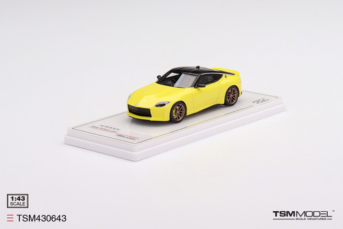 ニッサン Z Prototype 1/43 1/43 TSM Nissan Fairlady Z Proto Spec 2023 Ikazuchi Yellow RHD Car
