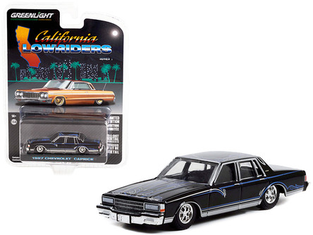 1987 Chevrolet Caprice Lowrider Custom Black with Graphics