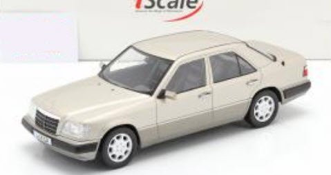 1/18 iScale 1989 Mercedes-Benz E-Class (W124) (Smoke Silver