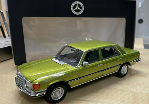 1/18 Dealer Edition 1976-1980 Mercedes-Benz 450 SEL (Citrus