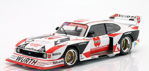 Miniature Minichamps 1/43 Ford Capri Gr.5 N°2 Würth 1981 - K. Ludwig - état Proche Neuf
