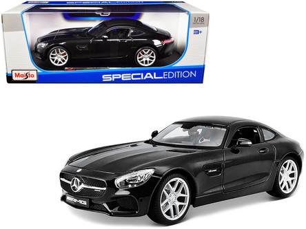 1/18 Maisto Mercedes-AMG GT (Black) Diecast Car Model