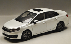 1/18 Dealer Edition 2016 Citroen C4 Sedan (White) Diecast Car Model