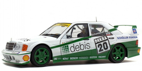 1/18 Solido 1991 Mercedes-Benz 190E Evo2 #20 DTM Zakspeed