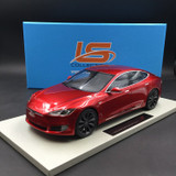 1/18 LS Collectibles Tesla Model S P100D (Red) Car Model