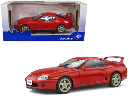 1/18 Solido 1993 Toyota Supra MK4 (Red) Diecast Car Model