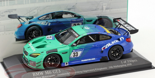 1/43 Minichamps 2018 BMW M6 GT3 #33 24h Nürburgring Falken