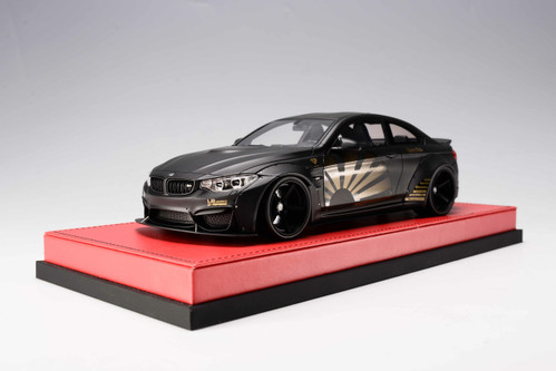 1/18 BMW M4 F82 Liberty Walk Widebody Supreme (Red) Resin Car Model Limited  55 Pieces 