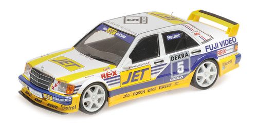 1/18 Minichamps 1989 Mercedes-Benz 190E 2.5-16 Evo 1 #5 DTM MS-Jet