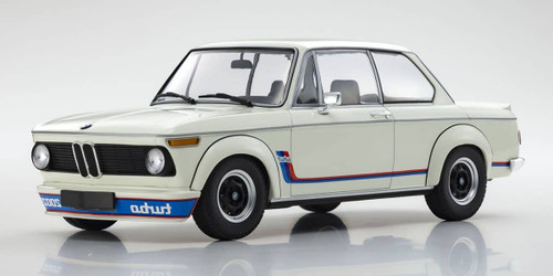 BMW  2002 TURBO 1973-WHITEミニチャンプス 1/18 1/18 Minichamps 1973 BMW 2002 Turbo (E20) (White) Diecast Car