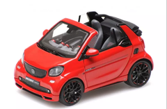 1/43 Minichamps Smart Brabus Ultimate 125 Cabriolet (Red) Car Model