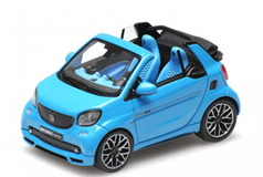 1/43 Minichamps Smart Brabus Ultimate 125 Cabriolet (Blue) Car Model