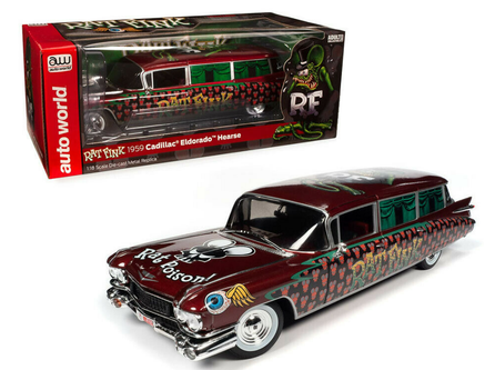 自動車 Rat Fink 1959 Cadillac Eldorado Hearse QQ20220524173838__19941.