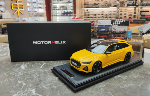 Modellino auto Motor Helix 1/18 Audi RS6 Avant LTD