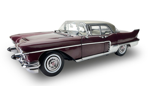 1/18 Sunstar 1957 Cadillac Eldorado Brougham (Castle Maroon Dark