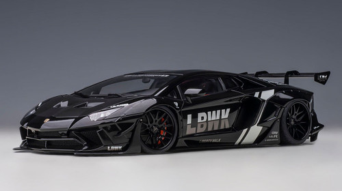 Liberty Walk Ignition Model 1/18 マットブラック 1/18 AUTOart Liberty Walk LB-Works Lamborghini Aventador