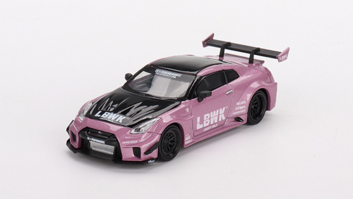 か*ー様 MINI GT LBWK Nissan GT-R Candy Pink 1/64 MINI GT LB-Silhouette WORKS GT Nissan 35GT-RR Ver.2
