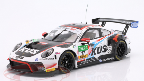 1/18 Ixo 2020 Porsche 911 GT3 R #17 ADAC GT Masters KÜS Team75 Bernhard  Klaus Bachler, Simona de Silvestro Car Model