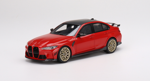 ディーラー特注 1/18  M3 コンペティション 1/18 Top Speed BMW M3 M-Performance (G80) (Toronto Red Metallic