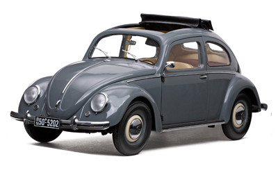 Miniature Matrix 1/43 - Volkswagen Fusca Prototype 1962 Marron (MX42105-051)