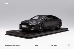 1/18 Motorhelix Audi RS7 C8 Sportback (Matte Black) Resin Car Model Limited 99 Pieces