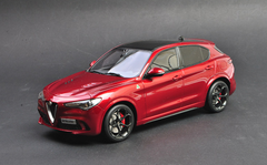 1/18 OTTO Alfa Romeo Stelvio Quadrifoglio (Red) Limited Resin Car Model