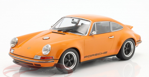 1/18 KK-Scale Singer Coupe Porsche 911 Modification Orange Diecast
