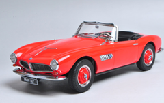 1/18 Dealer Edition 1955 BMW 507 Convertible (Red) Diecast Car Model