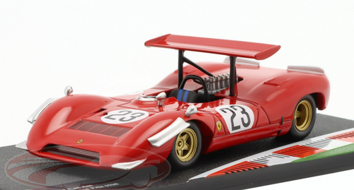 1/43 Altaya 1968 Ferrari 612 P #23 Can-Am Las Vegas Modern Classic