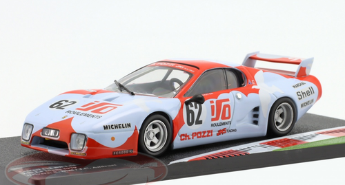 1/43 Altaya 1979 Ferrari 512 BB LM #62 24h LeMans C. H.